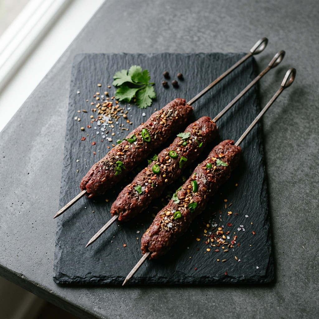 Lamb Seekh Kebab